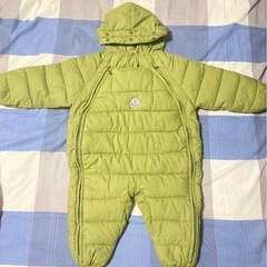 ベビー　子供　ダウン　グリーン　オシャレ　暖かい の画像