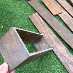 DIY 廃材板の画像