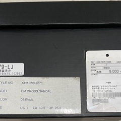 【受付中】【未使用品】サンダル　ユナイテッドアローズの画像