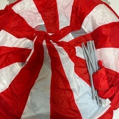 こども用テント&IKEAのトンネルの画像