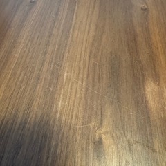 木目サイドテーブルの画像