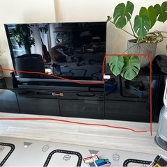 【無料でお渡しします】IKEAのテレビ台セット