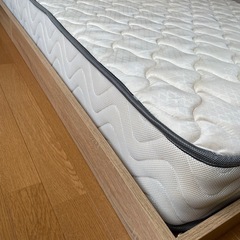 【決まりました】セミダブルベット（マットレス付き）【取りに来られる方無料】の画像