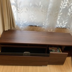 売ります　TV台　収納付きの画像