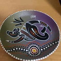 海外のお土産のお皿