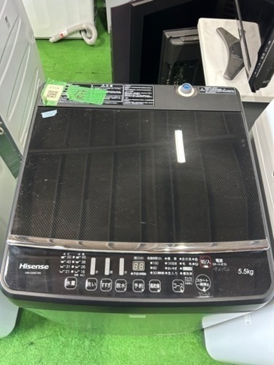 早い者勝ち大セール‼️‼️＋ご来店時、ガン×2お値引き‼️Hisense(ハイセンス) 2019年製 5.5kg 洗濯機?