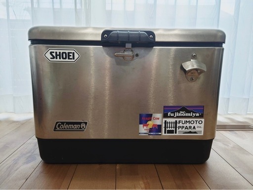 【決まりました 】コールマン Coleman 54QTステンレススチールベルト クーラー 2159596 シルバー