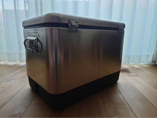 【決まりました 】コールマン Coleman 54QTステンレススチールベルト クーラー 2159596 シルバー