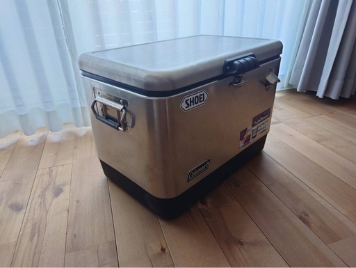 【決まりました 】コールマン Coleman 54QTステンレススチールベルト クーラー 2159596 シルバー