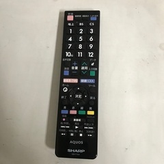 即日受渡❣️SHARP  AQUOS40型液晶 TV外付けHDD対応裏番組録画22500円の画像