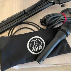 AKGマイク＆マイクスタンド