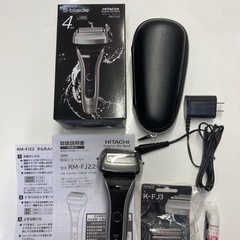 【2回使用品】日立シェーバーRM-FJ22 ケース付き