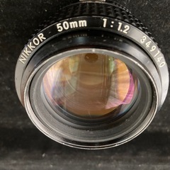 Nikon Ai Nikkor 50mm f/1.2S   と　...