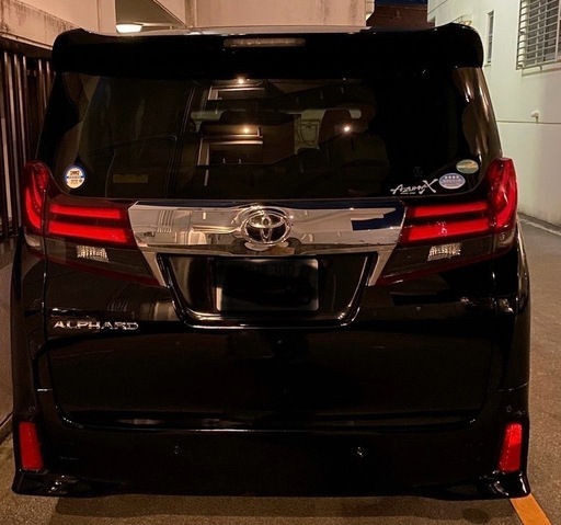 アルファード30前期リアウインカー、リアガーニシュセット