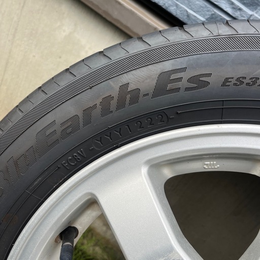 155/65R14DAIHATSU純正バリ溝  