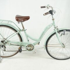 引き取り限定 岡山県 自転車 女の子 MAHALO サイズ22 小学生