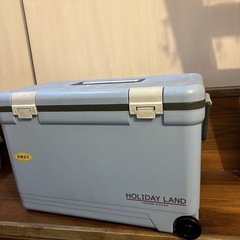 クーラーボックス　キャリー付き　タイヤ　キャンプ　釣り　アウトドアの画像