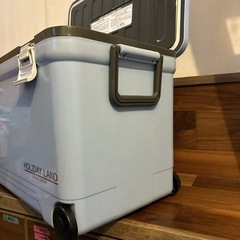 クーラーボックス　キャリー付き　タイヤ　キャンプ　釣り　アウトドアの画像