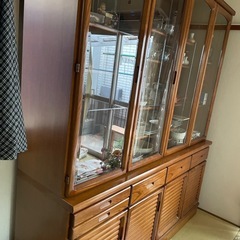 ［取引終了］キッチン収納食器棚