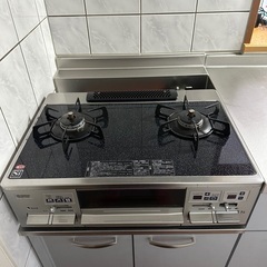 ガラストップガスコンロ