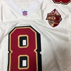 サンフランシスコ49ers #8 YOUNG（スティーブ・ヤング）50周年ユニホームの画像