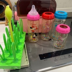 乳幼児哺乳瓶、除菌庫、乳首Sセット