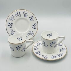 イヴ・サンローラン YAMAKA  カップ＆ソーサー 2客セット