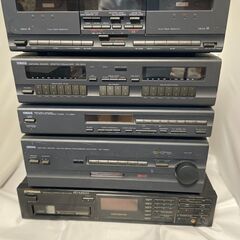 値下げ!! ヤマハオーディオセットと６連奏CDプレーヤー
