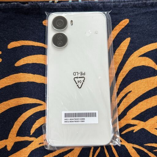 新品! SIMフリー アンドロイドスマホ  Libero 5G IV ホワイト 128GB