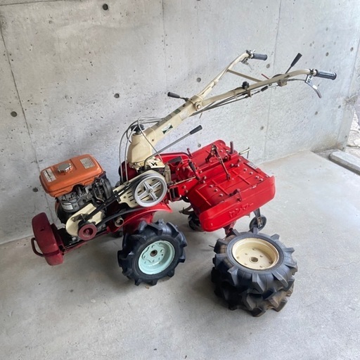 ヤンマー　耕運機　農用トラクター　最終動作確認R6.8/13 スペアタイア付!