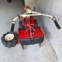 ヤンマー　耕運機　農用トラクター　最終動作確認R6.8/13 スペアタイア付! の画像