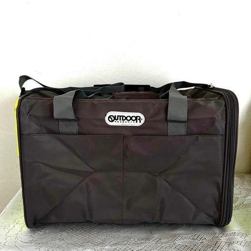 ①OUTDOOR PRODUCTS タンクキャリー ペットキャリー バッグ ショルダー 小型犬 猫 Mサイズ 斜め掛け