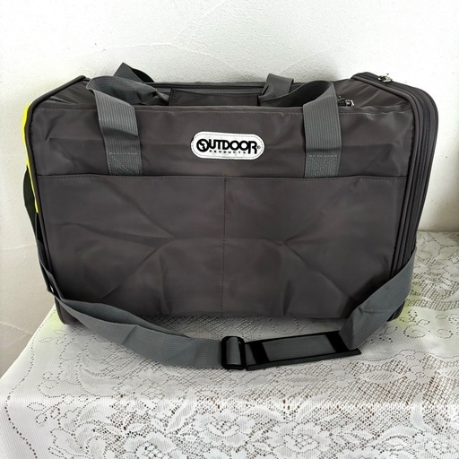 ①OUTDOOR PRODUCTS タンクキャリー ペットキャリー バッグ ショルダー 小型犬 猫 Mサイズ 斜め掛け