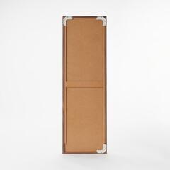 無印良品　壁に取り付けられる家具ミラー　ウォールナット材　中の画像