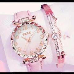 レディースクォーツ腕時計2個セットの画像