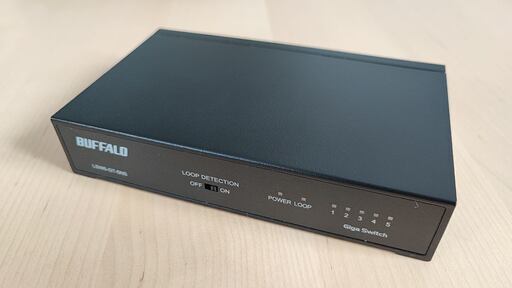 BUFFALO Giga対応スイッチングハブ LSW6-GT-5NS/BK バッファロー