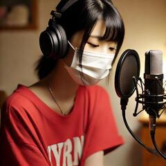 ASMR系動画の演者（顔出し無し可能）
