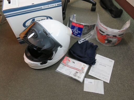 アライ　ヘルメット　アストロ　GX　Sサイズ　スペア新品シールド　2枚付属