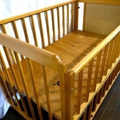 KATOJI  カトージ ベビーベッド（10km以内配達無料）の画像