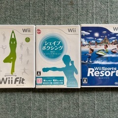 【運動系】Wiiソフト&付属品セット