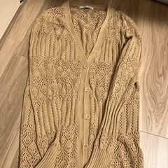 moussyロングカーディガンの画像