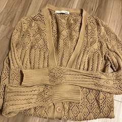 moussyロングカーディガン