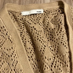 moussyロングカーディガンの画像