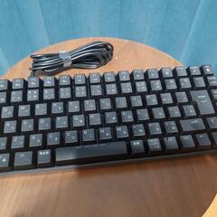 iClever ゲーミングキーボード 赤軸 88キー テンキーレ...