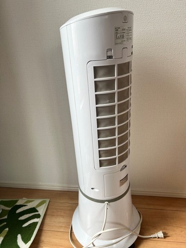 スリムタワー冷風扇 ウォータークールファン RF-T1801-WH リモコン付 マイナスイオン タンク5L タワーファン 涼風扇 冷風機 扇風機 送風機