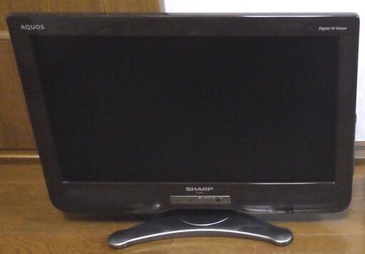 SHARP 20型 液晶TV 【地デジ、BS、CS】対応 動作品