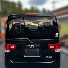 ダイハツ タント アルミホイール スライドドア 抹消済 不動車の画像