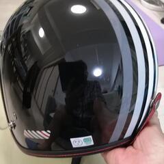 美品!マルシン工業ジェットヘルメットV-339日本製　サイズフリー（57〜60）の画像