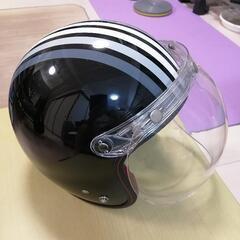 美品!マルシン工業ジェットヘルメットV-339日本製　サイズフリ...