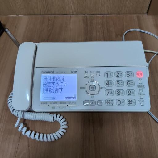 Panasonic 電話機、FAX送受信可能